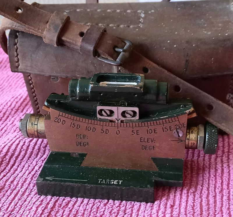 Mk11 Vickers Machine Gun Clinometer 1944